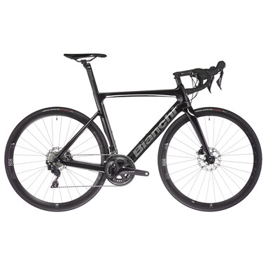 Bicicleta de carrera BIANCHI ARIA DISC Shimano 105 R7000 34/50 Negro 2021 0